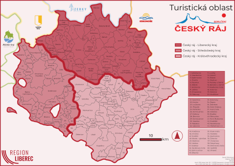 Mapa ČR